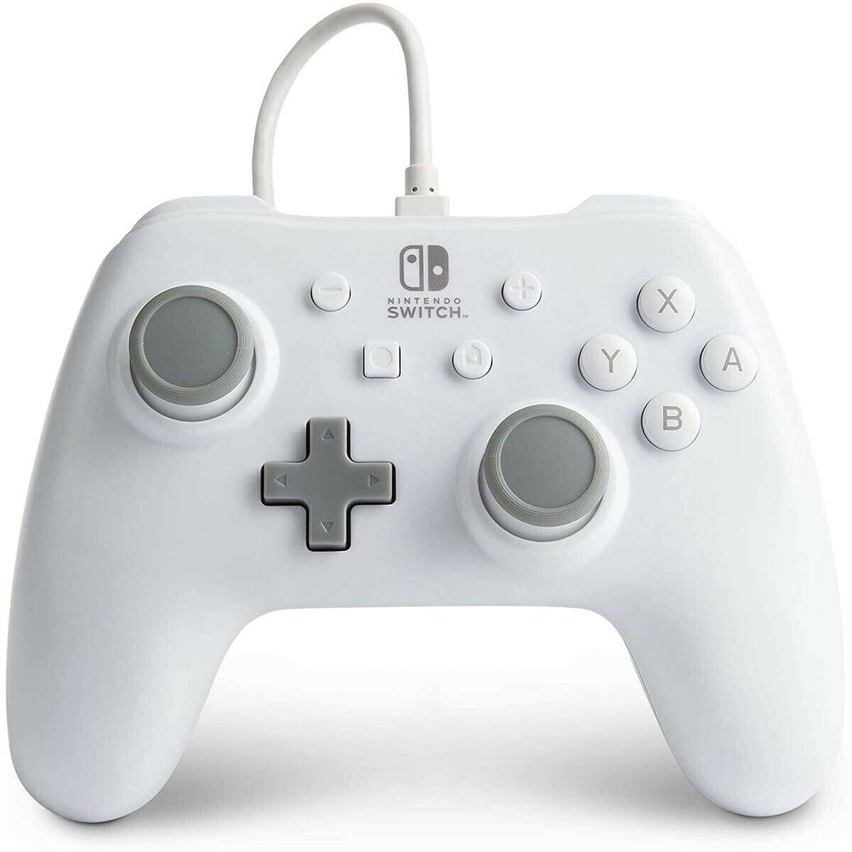 PowerA Nintendo Switch Wired ControllerWhite PowerA Nintendo Switch Wired Controller