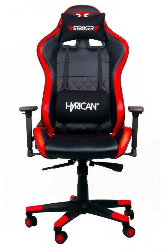 Hyrican Striker Code Red XL + Bodenschutzmatte Gamingstühle